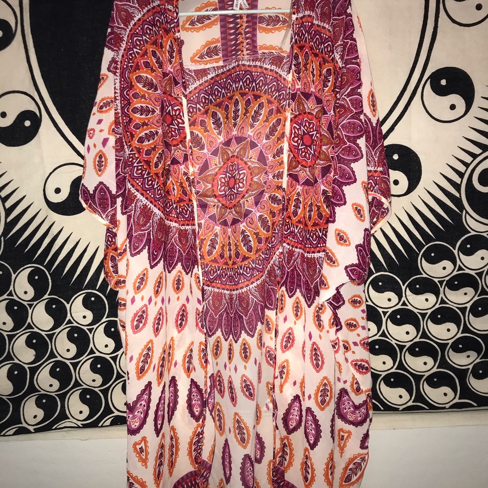 Mandala style Kimono / Sunset Colors!